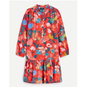 J. Crew Swingy Oversized Cotton cover-up dress floral Size M (will fit L and XL)